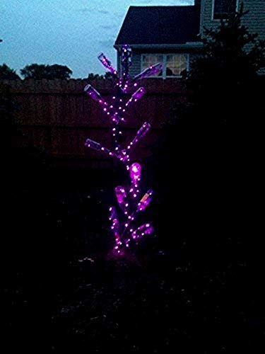Hopfrog Market USA Wine Bottle Tree - Curved Southern Classic -Holds 13 Bottles- 6 FEET- Most Popular