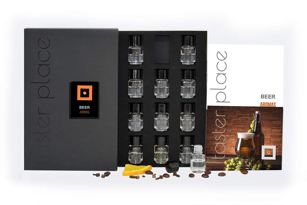 TASTERPLACE Aroma Set – Beer – English – for Sommeliers – for Beer Lovers – Tasting Tool…