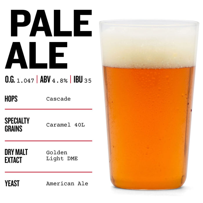 Northern Brewer - Siphonless 1 Gallon Craft Beer Making Starter Kit, Equipment and Beer Recipe Kit (Pale Ale)