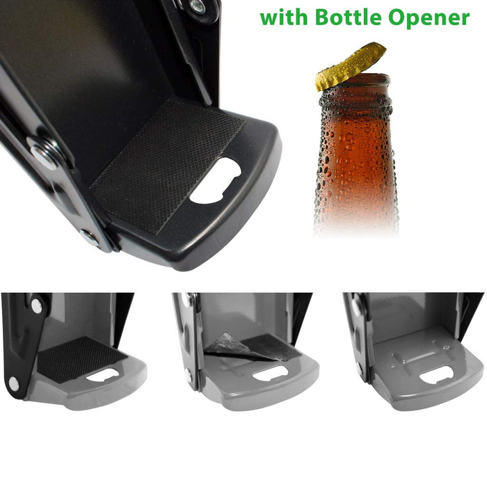 laffeya Aluminum Beer Can Crusher 16oz, Wall Mounted Smasher for Recycling