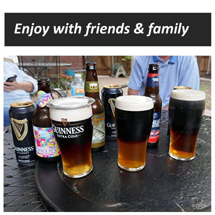 The Perfect Black and Tan Beer Layering Tool - Bartender Accessory for Layered Beer Cocktails
