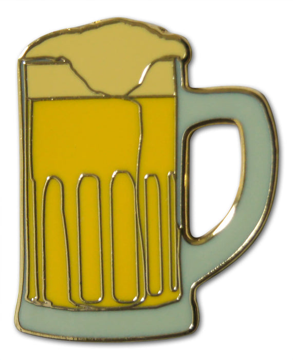 3-Piece Beer Mug Stein Drinkers Pride Lapel Pin Hat Pin & Tie Tack Set with Clutch Back by Novel Merk