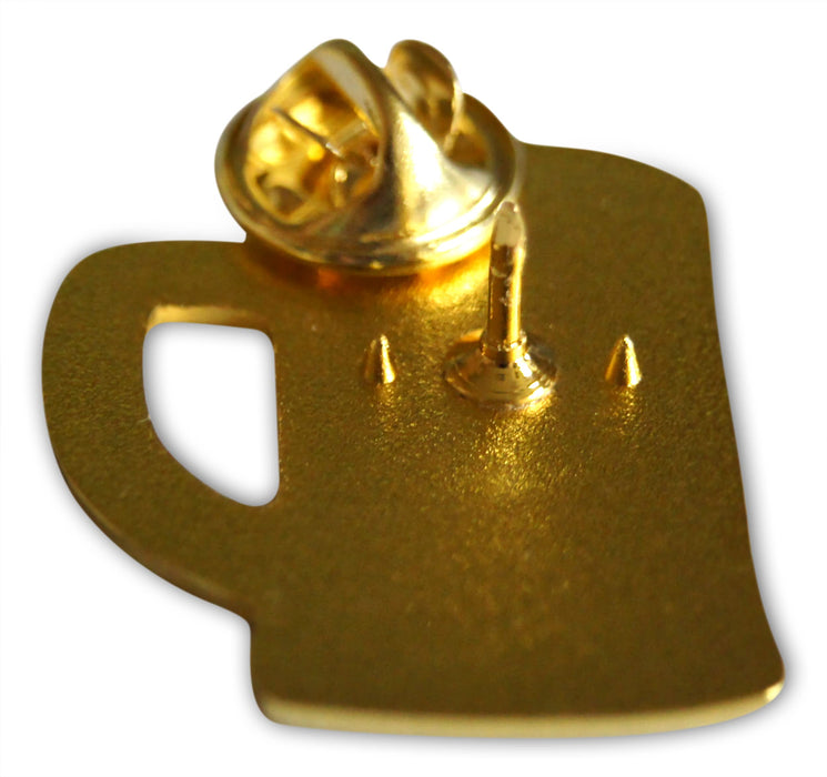 3-Piece Beer Mug Stein Drinkers Pride Lapel Pin Hat Pin & Tie Tack Set with Clutch Back by Novel Merk