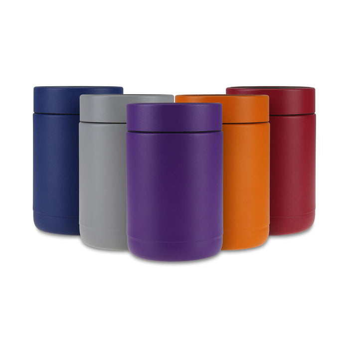 TAHOE TRAILS 12 oz Stainless Steel Double Wall Vacuum Insulated Can Cooler(Purple)