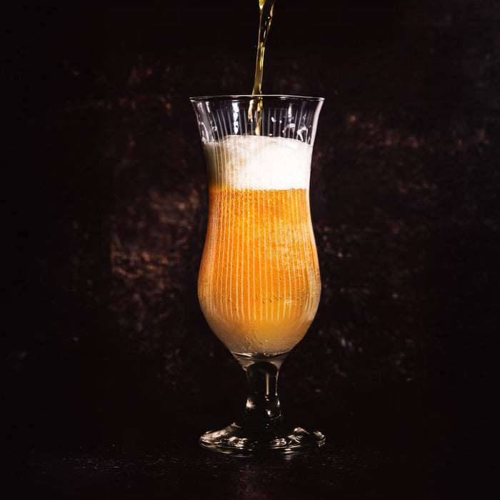 GRACE ERA Unique Cocktail Glasses Classic Belgian Beer, Pint Craft, Pilsner IPA Beer, Solid Glassware, Cocktail Set Premium Glassware Professional Quality Beer Glasses Set of 2-15oz
