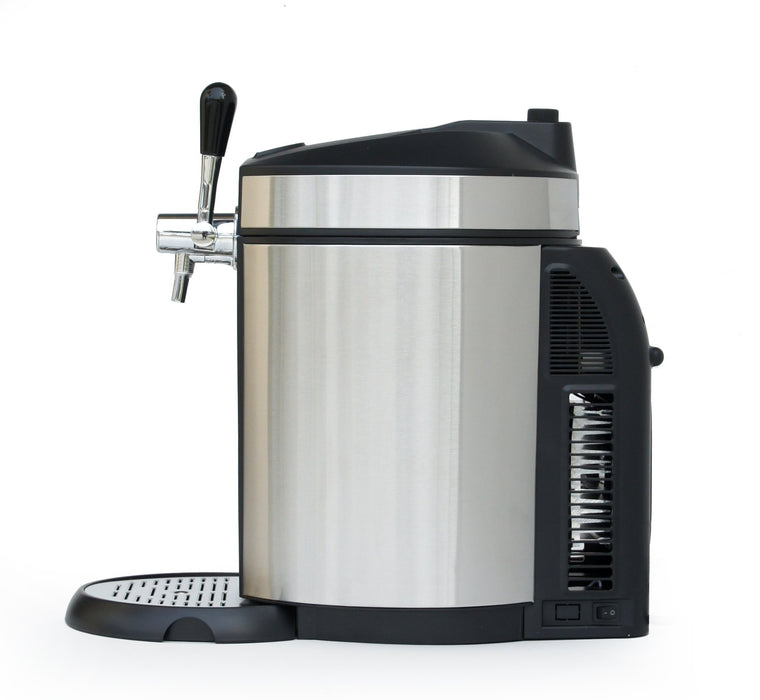 SPT BD-0538 Mini Kegerator & Dispenser, Stainless Steel