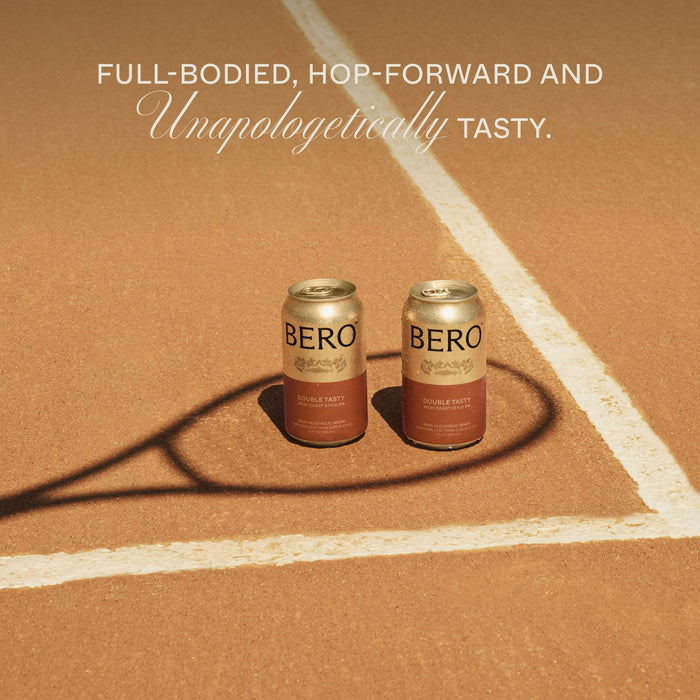 BERO Variety Pack Non-Alcoholic Beer, Non-Alcoholic Craft Ale, Hoppy IPA Style Craft Brew, NA Beer by Tom Holland, Refreshing Alcohol Alternative Beverages for Any Occasion - Pack of 12