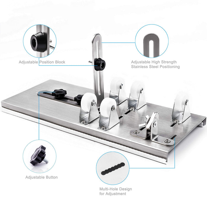Glass Bottle Cutter, Upgraded Bottle Cutting Tool Kit, DIY Machine for Cutting Wine, Beer, Liquor, Whiskey, Alcohol, Champagne, Bottle Cutter for Round Bottle by Camdios