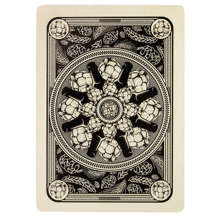 Beers & Bluffs Craft Beer Themed Playing Cards - Plastic-Coated, Standard Index, Poker Size