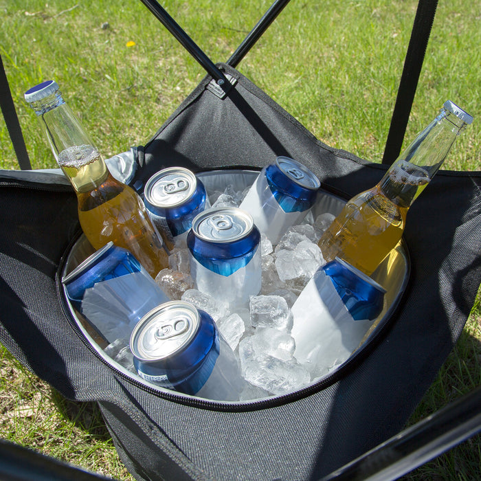 Camerons All-in-One Tailgating Table, Portable Folding Camping Table
