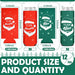 12 Pcs 12 oz Christmas Beer Can Coolers Sleeves Team Naughty Nice Beer Sleeves Neoprene Slim Beer Can Cooler Red Green Neoprene Drink Holders for Canned Beverages Bottle Drink Party - The Beer Connoisseur® Store