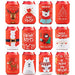12 Pieces Christmas Beer Can Coolers Sleeves for Christmas Party Decorations Supplies Neoprene Drink Cooler Sleeves ,for Standard 12 Ounce Cans Beer Coolers for Party, Events or Gift - The Beer Connoisseur® Store