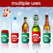 12 Pieces Christmas Beer Can Coolers Sleeves Team Naughty or Nice Xmas Drink Coolers Christmas Neoprene Can Cooler Sleeves for 12 oz Beer Can Beverage Bottle Holiday Party Decorations Supplies - The Beer Connoisseur® Store