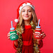 12 Pieces Christmas Beer Can Coolers Sleeves Team Naughty or Nice Xmas Drink Coolers Christmas Neoprene Can Cooler Sleeves for 12 oz Beer Can Beverage Bottle Holiday Party Decorations Supplies - The Beer Connoisseur® Store