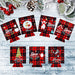14 Pieces Christmas Beer Bottle Sleeve Buffalo Plaid Neoprene Insulated Bottle Jackets Beer Bottle Insulators Red and Black Santa Snowman Tree Beer Bottle Sleeve for Xmas Gifts - The Beer Connoisseur® Store
