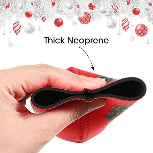 15 Pieces Christmas Beer Covers Christmas Beer Can Coolers Sleeves Xmas Holiday Can Insulated Covers Neoprene Can Coolers Collapsible Reusable Bottle Sleeves Christmas Party Supplies for Winter Party - The Beer Connoisseur® Store