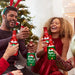 24 Pcs Christmas Beer Can Coolers Sleeves Xmas Neoprene Drink Holders Team Naughty Team Nice Can Sleeves Holiday Can Insulated Covers for Canned Beverages Bottle Drink Party Decors (Red and Green) - The Beer Connoisseur® Store