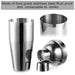 24oz Cocktail Shaker Bar Set - Professional Margarita Mixer Drink Shaker and Measuring Jigger & Mixing Spoon Set - Professional Stainless Steel Bar Tools Built-in Bartender Strainer for Martini Kit - The Beer Connoisseur® Store