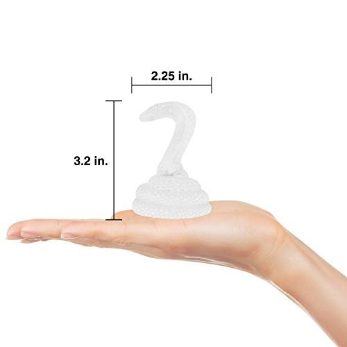 3D Snake Ice Molds, Silicone Ice Cube Tray, Makes 2 Large Coiled Cobras - The Beer Connoisseur® Store