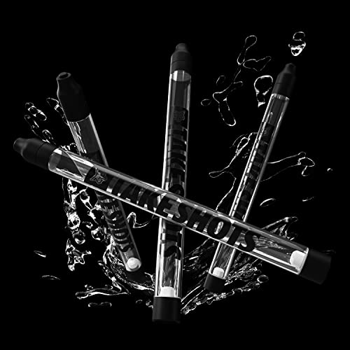 TakeShots Take - Shot Holder & Straw for Drinks & Chasers - Experience Shots On the Go - Fits All Standard Bottles, Glasses, & the Chase - 1oz (Blackout)