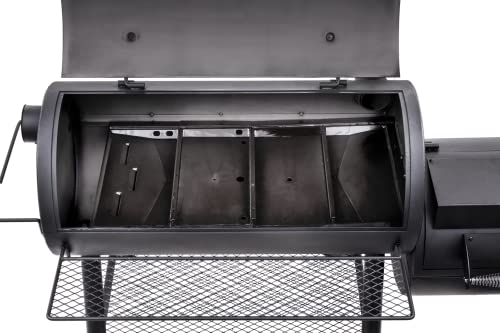Oklahoma Joe's Longhorn Reverse Flow Smoker, Black