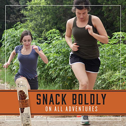 EPIC Beef Snack Strips, Wagyu Steak, Paleo Friendly Jerky, 10 ct