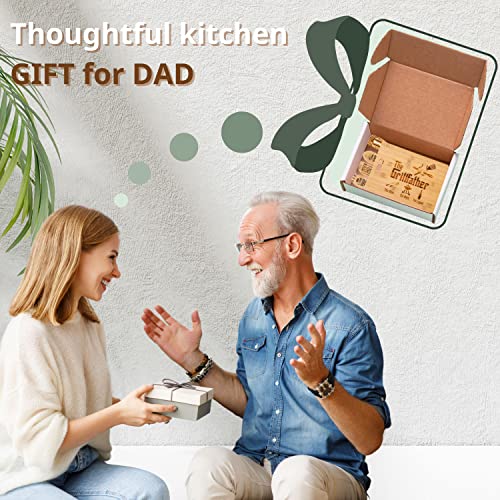 KOLWOVEN Dad Cutting Board, Gifts for Dads Father Day, The Grillfather The Man The Myth The Legend - Gifts For Father day from Son, Daughter an Wife 9.4 x13.4"