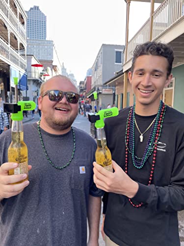 Chug Buddy Beer Snorkel with TIMER, Beer Bong, Shotgun Tool, Drinking Funnel Bottle Chugger, Speed Snorkel, Beverage Snorkel with Premium Stainless Steel Tube Funnel