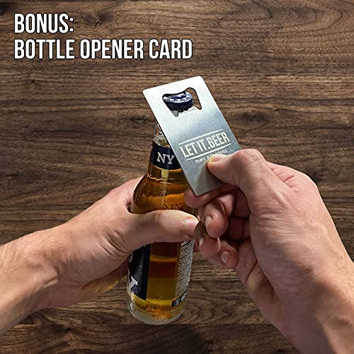 6 Pack Insulated Tote Beer Bottle Holder - Gift Idea -12 Can Carrier - Inexpensive Gift for Men - Birthday Unique Gag Koozie - The Beer Connoisseur® Store