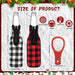 6 Pcs Christmas Plaid Beer Bottle Sleeves Neoprene Plaid Bottle Covers Slim Bottle Holder with Zipper Christmas Bottle Cover Insulated Bottle Coolers Bottle Opener for Beverage, 12 oz (Plaid) - The Beer Connoisseur® Store