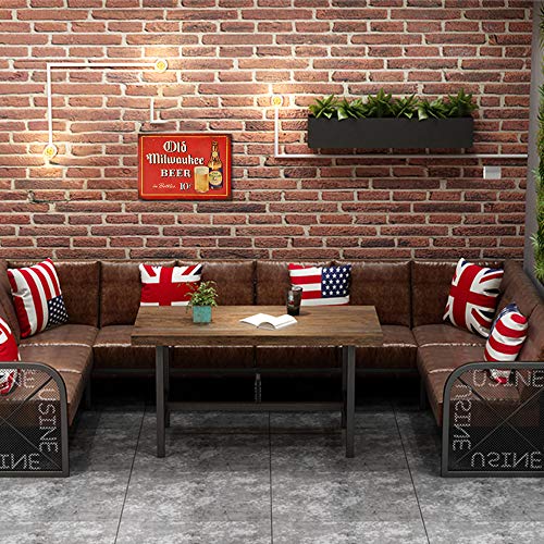 FlowerBeads Outdoor Bar Signs Metal Poster, Beer Plaque Sign, 8X12 Bar Pub Club Tavern Garage Decor