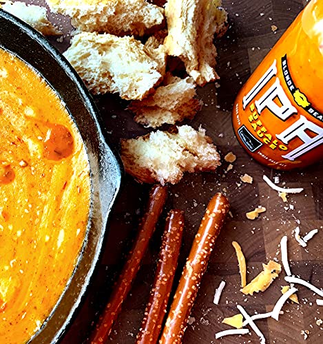 Blonde Beard's IPA Buffalo Sauce - (Medium / Hot) - Made With Upslope India Pale Ale - Great On Chicken Wings - Hot & Hoppy - Craft Beer, Cayenne Pepper, Garlic, Butter - All Natural (8 fl oz)