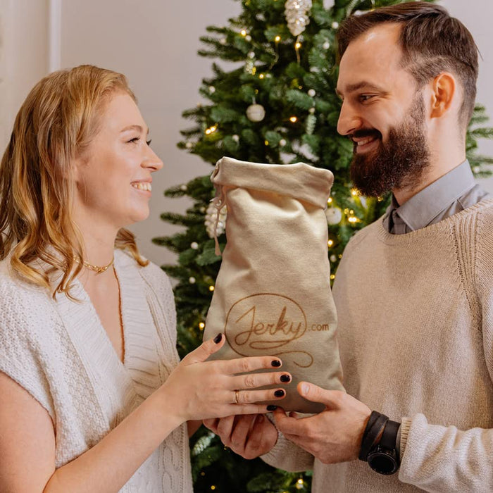 Jerky Gift Basket for Men & Women - 26pc Jerky Variety Pack of Beef, Pork, Turkey & Ham Snack Sticks - Meat and Cheese Gift Set - High Protein Snacks for Adults, Unique Gift Idea for Any Occasion