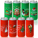 8 Pieces Christmas Beer Can Coolers Sleeves Xmas Slim Can Sleeves Neoprene Insulated Beverage Drink Sleeves Reusable Skinny Can Insulator Covers Christmas Drink Holder Protective Sleeves for Party - The Beer Connoisseur® Store