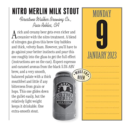 A Year of Good Beer Page-A-Day Calendar 2023: Craft Beers, Beer Quizzes, Trivia & More - The Beer Connoisseur® Store