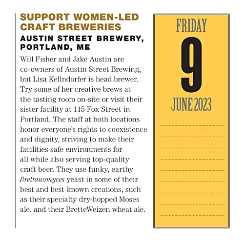 A Year of Good Beer Page-A-Day Calendar 2023: Craft Beers, Beer Quizzes, Trivia & More - The Beer Connoisseur® Store