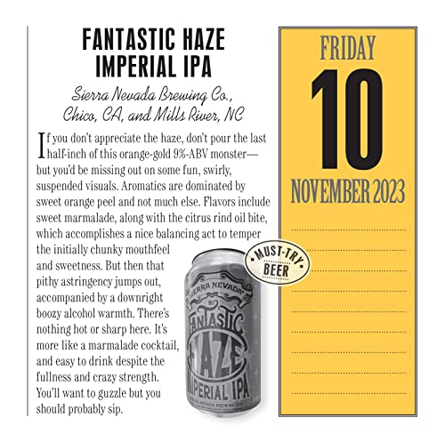 A Year of Good Beer Page-A-Day Calendar 2023: Craft Beers, Beer Quizzes, Trivia & More - The Beer Connoisseur® Store