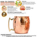Advanced Mixology [Gift Set] Authentic Moscow Mule Mugs Set of 2 (16oz) | Solid Barrel 100% Copper Mugs Set w/ 2 Straws, 2 Wooden Coasters & 1 Shot Glass | Tarnish-Resistant Food Grade Lacquer Coat - The Beer Connoisseur® Store
