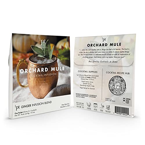 Advanced Mixology Moscow Mule Cocktail Infusion (2 pk) | Alcohol Infusion Kit for Island Moscow Mule and Orchard Moscow Mule | Alcohol Gifts for him - The Beer Connoisseur® Store