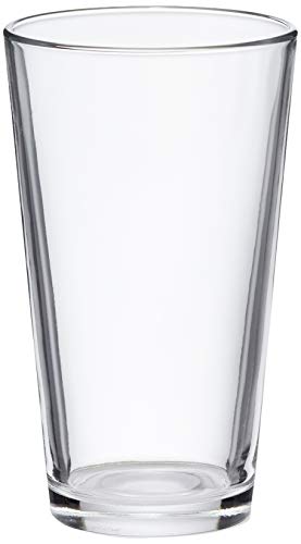 Amazon Basics Pint Pub Beer Glasses, 16-Ounce, Set of 6 - The Beer Connoisseur® Store