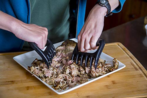 AMZ BBQ CLUB Grilling Accessories - Silicone BBQ Gloves, Food Grade Meat Claws, Digital Grilling Thermometer | BBQ Set for Cooking Grilling Barbecue Roasting Baking Open Flame - The Beer Connoisseur® Store