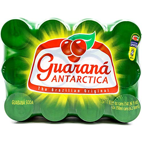 Antarctica - Soda Guarana - 11.83 Fl. Oz. (PACK OF 12) | Guaraná - 350ml - The Beer Connoisseur® Store