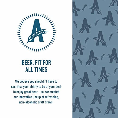 Athletic Brewing Company Craft Non-Alcoholic Beer - 6-Pack of All Out, Upside Dawn, Run Wild IPA, and Cerveza Atletica - Low-Calorie, Award Winning - All Natural Ingredients For A Great Tasting Drink - 12 Fl Oz Cans - The Beer Connoisseur® Store