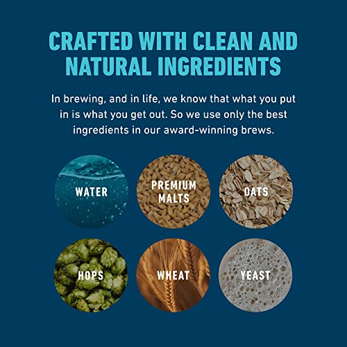 Athletic Brewing Company Craft Non-Alcoholic Beer - 6 Pack x 12 Fl Oz Cans - Run Wild IPA - Low-Calorie, Award Winning - The Ultimate Sessionable IPA Subtle Yet Complex Malt Profile - The Beer Connoisseur® Store