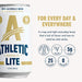 Athletic Brewing Company Light Craft Non-Alcoholic Beer - 12 Pack x 12 Fl Oz Cans - Athletic Lite Light Brew - Low-Calorie, Award Winning - Simply Crisp, Refreshing, Brisk & Smooth - Beautiful Noble Hops & Malt Body - The Beer Connoisseur® Store