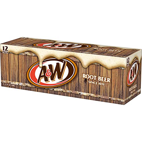 A&W Root Beer, 12 fl oz cans (pack of 12) - The Beer Connoisseur® Store
