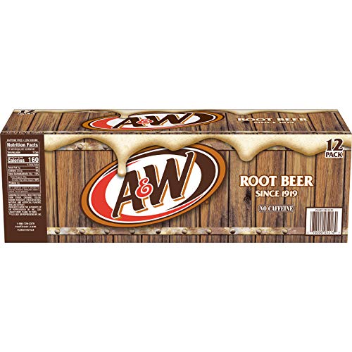 A&W Root Beer, 12 fl oz cans (pack of 12) - The Beer Connoisseur® Store