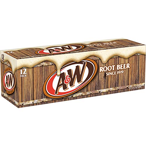 A&W Root Beer, 12 fl oz cans (pack of 12) - The Beer Connoisseur® Store