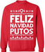 Awkwardstyles 2017 Ugly Christmas Sweaters M Feliz Navidad Putos - The Beer Connoisseur® Store