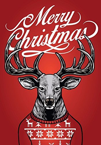 Awkwardstyles Ugly Christmas Beer Deer Sweater Holidays Sweatshirts L Red - The Beer Connoisseur® Store